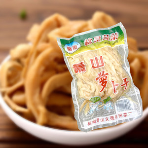 格灵萧山罗卜干400g 腌菜酱菜风味罗卜条 下饭咸菜爽脆开味罗卜干