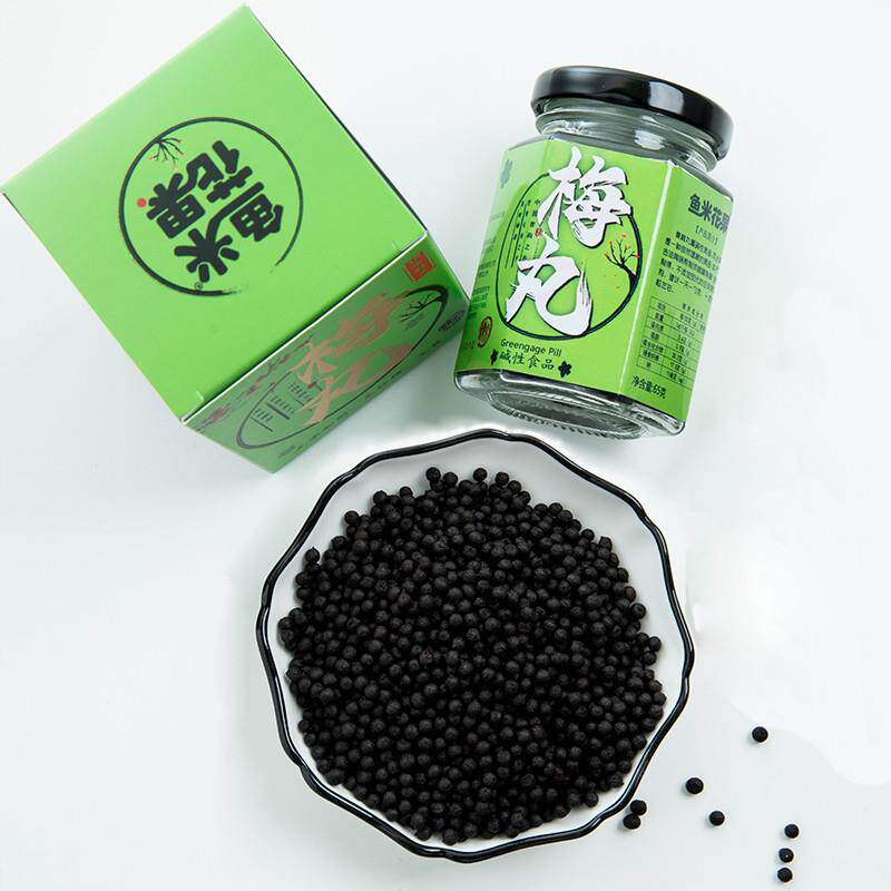 热卖青梅精丸酸话梅丸碱性酸味食品梅丹炼梅锭膏浓缩青梅汁酸梅大