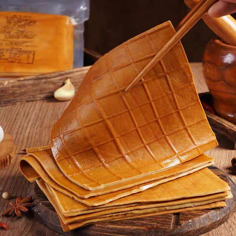 热卖四川特产牛皮豆干香卤豆腐干宜宾豆干小吃餐饮家庭装火锅