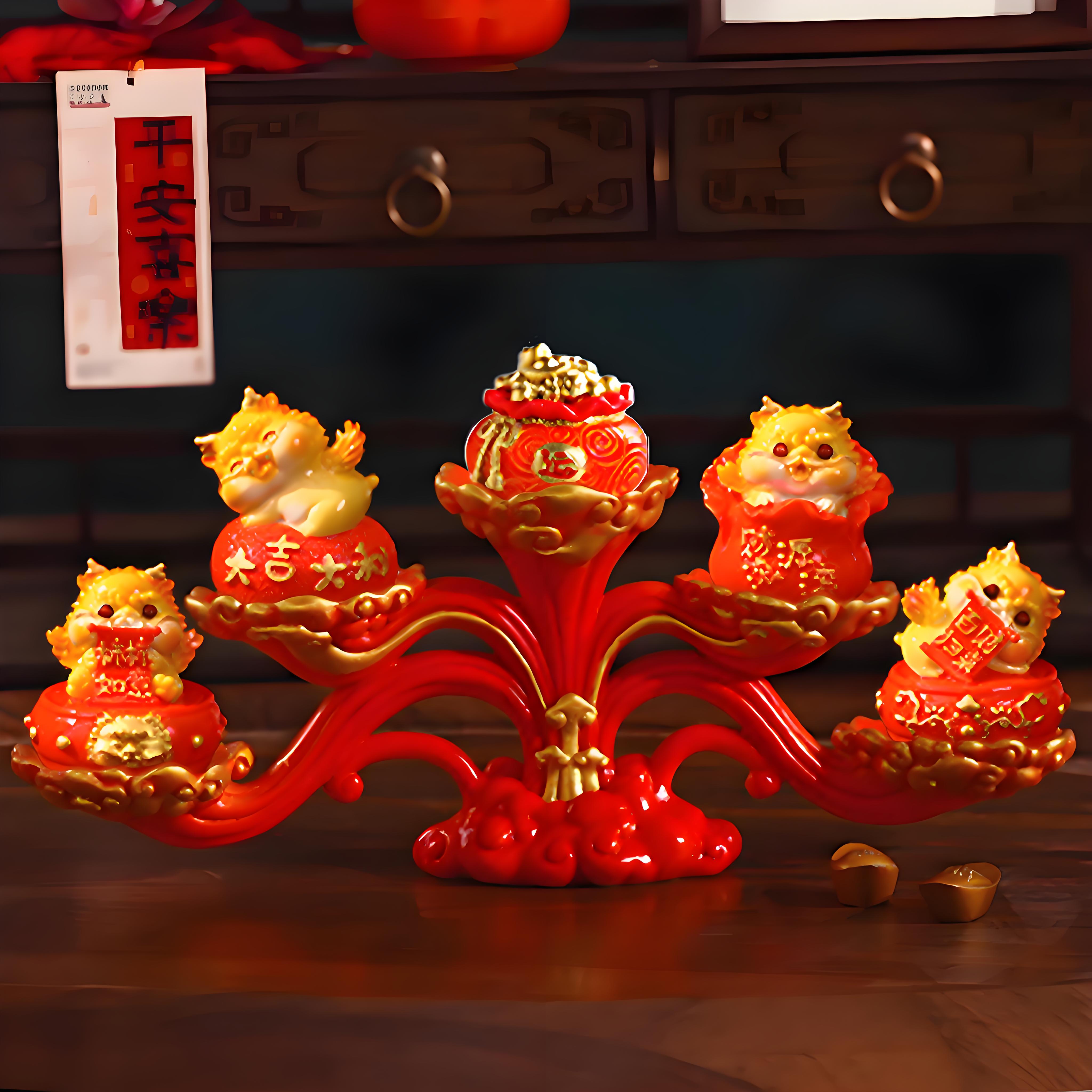 貔貅招财摆件治愈系装饰品小摆设