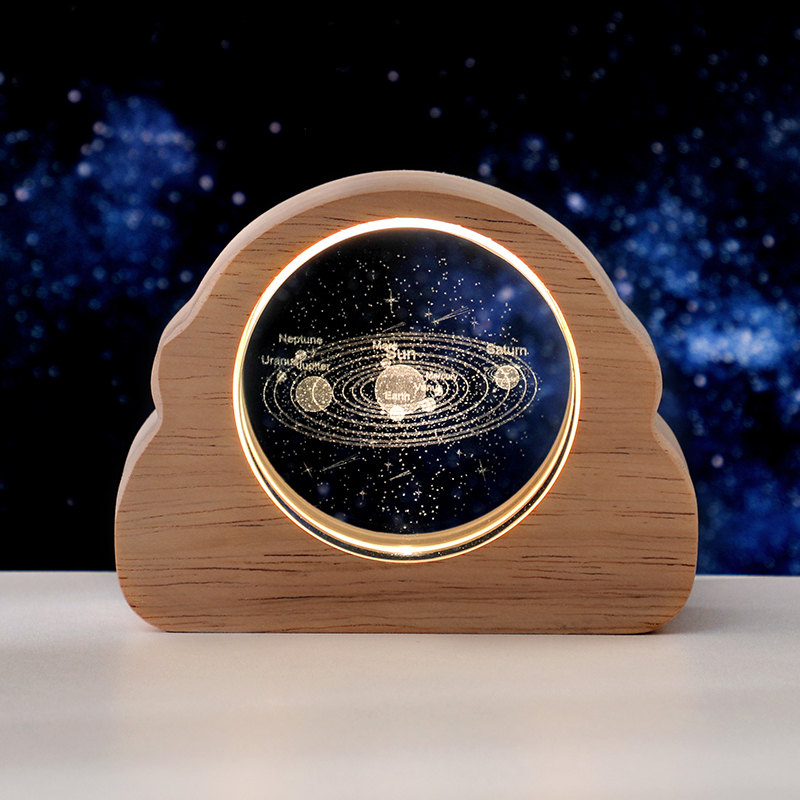 云朵木框小摆件高级感礼物