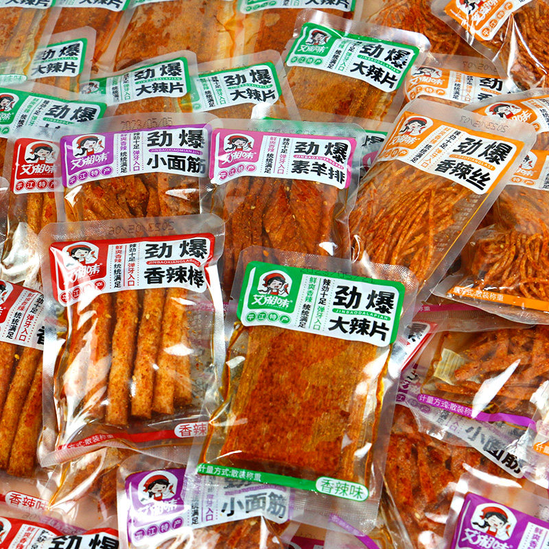 艾湘味辣条面筋麻辣休闲
