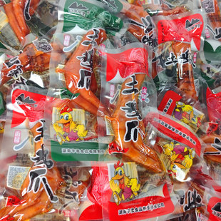 湖南益阳特产山冲角里土鸡爪500g香辣味散称卤制凤爪熟食零食小吃