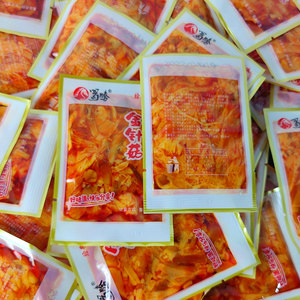蜀腾金针菇小零食下饭菜开袋即食小包装香辣味散装馋嘴四川特产