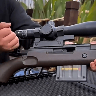 儿童玩具枪男孩98k仿真狙击步抢7一9岁暑假礼物msr吃鸡cs武器awm