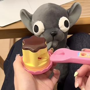 咪露草莓布丁喂食玩具日本正版套装果冻过家家食玩仿真儿童礼物