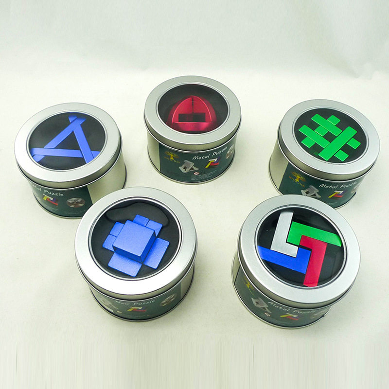 儿童铝合金专利魔术金属益智解环扣锁九连环孔明锁成人玩具,玩具/童车/益智/积木/模型,解锁/解环玩具,淘宝优惠券,粉丝福利购,淘宝优惠卷