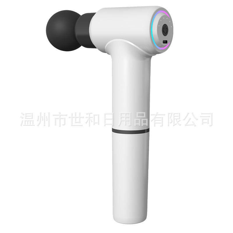 加长手柄筋膜枪按摩器便携式按摩锤电动肌肉放松全身捶背神器