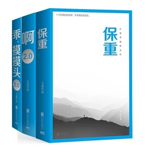 【官方正版】大冰作品集小蓝书系列 保重大冰新书 小蓝书系列收官之作 啊2.0阿弥陀佛么么哒增补版 乖摸摸头2.0小孩短篇小说故事集