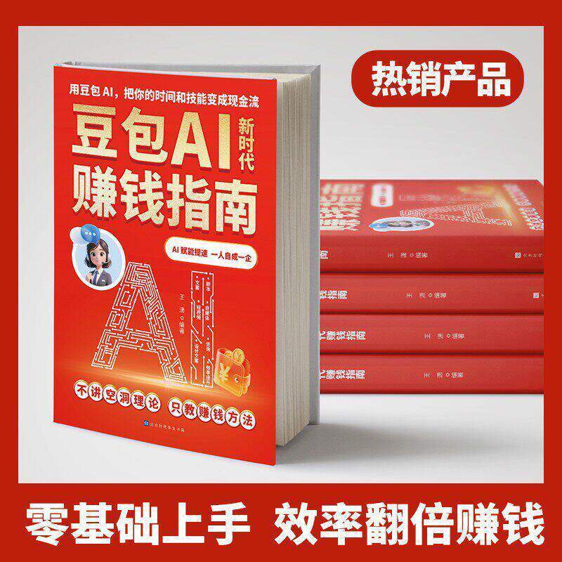 豆包AI新时代赚钱指南零基础快速上手从入门到精通轻松抓住红利 不讲空洞理论 只教赚钱方法 把你的时间和技能变成现金流