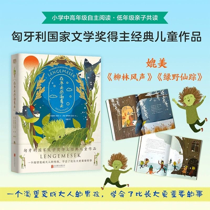 在冬天感谢夏天 匈牙利国家文学奖得主经典儿童作品小学生三四五六年级成长励志读物樊登读书儿童成长值得读top10、豆瓣高分童书