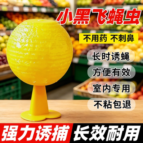 果蝇诱捕器粘虫球室内去除小飞虫克星灭飞虫神器蚊虫诱苍蝇蠓虫