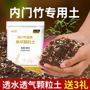 内门竹专用土内门竹营养土风化红观音竹佛肚竹颗粒土竹子类盆栽土