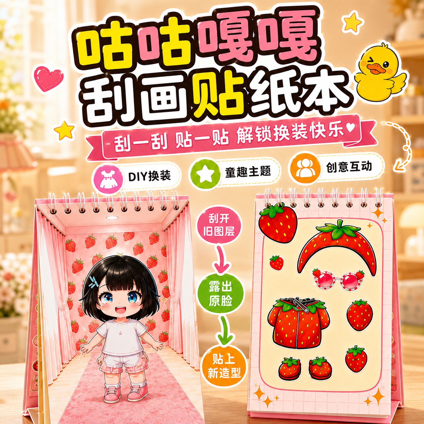 【多款角色爆改】刮刮画图片