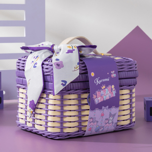 高档儿童周岁十岁生日宴伴手礼幼儿园分享宝宝满月零食礼包回礼盒