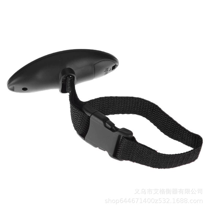 便携式机场40kg手提秤钓鱼行李秤箱包秤牛角秤电子称电子秤快递秤