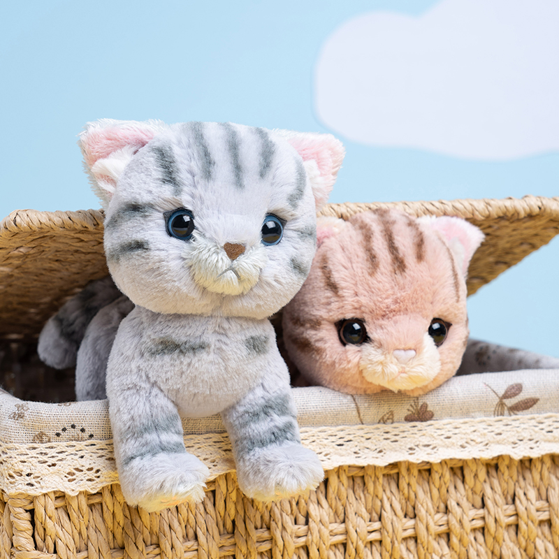 日本进口小猫咪送礼物毛绒玩具