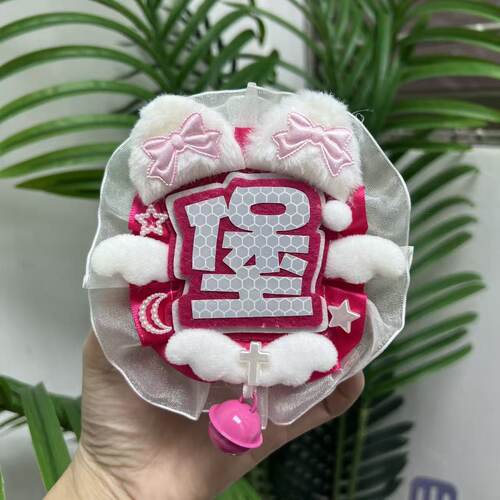 成品明星单字姓名牌反光字