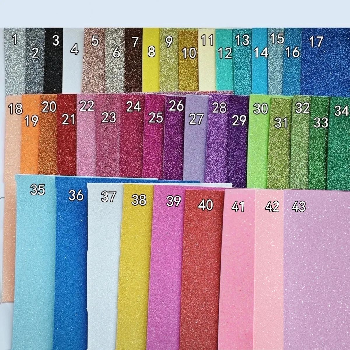 应援扇diy材料包eva金粉纸加厚闪闪海绵纸带背胶20*30cm爱豆演唱