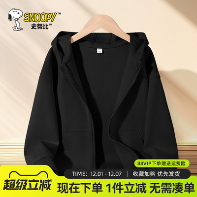 史努比男童外套2025新款