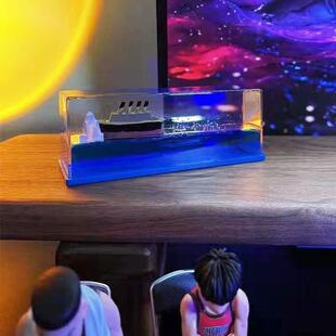 泰坦尼克号邮轮流体漂流瓶摆件乘风破浪漂浮游轮不会沉的友谊小船