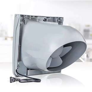 10寸可拆洗家用换气扇厨房抽油烟排气扇抽风机静音窗式排风扇包邮