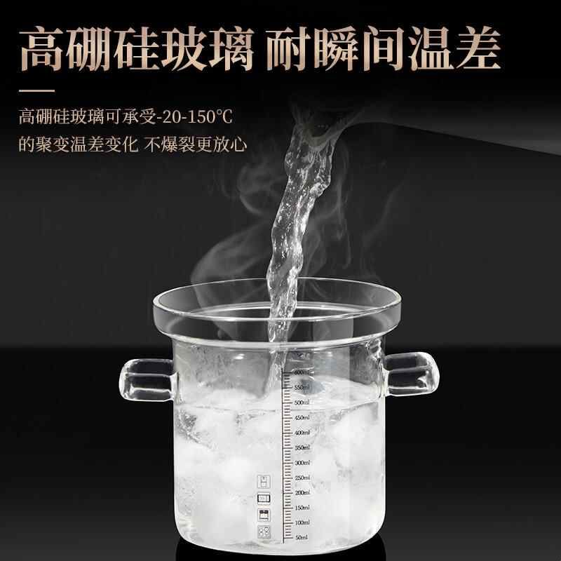 玻璃猪油罐子家用耐高温带盖装荤油辣椒油专用的容器油壶储油坛子图片