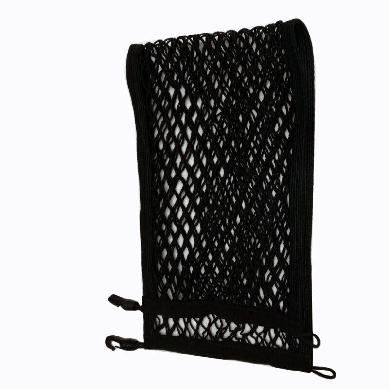 【乐羽网兜】通用型汽车双层全弹力后备箱行李网收纳网兜85*25cm