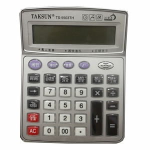 计算器。键TS-5503TH计算器音透明数语TAKSUNV12德信位