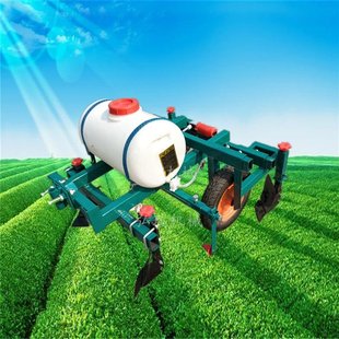 农用喷药覆膜机 垄上地膜机设备 动力一体覆膜机