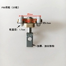 折叠小滑轮门卫生间滑轮上吊门轮推拉门推拉门小厕所轮子厨房