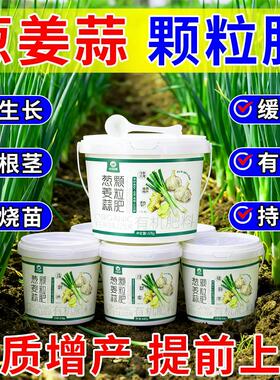 葱姜蒜专用肥缓释肥颗粒香葱小葱黄叶面韭菜肥料有机肥料四季jx