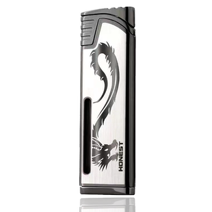 百诚新品充气打火机气体防风定制金属便携网红创意个性潮送男朋友