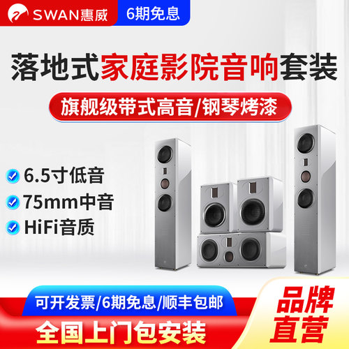 HiVi/惠威RH6H家庭影院音响套装