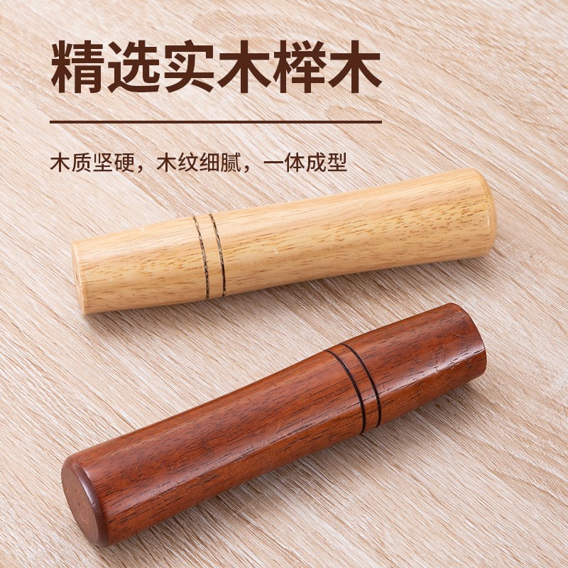 通用木质锅把手可拆卸手柄炒锅章丘老式铁锅手把柄实木马勺把配件