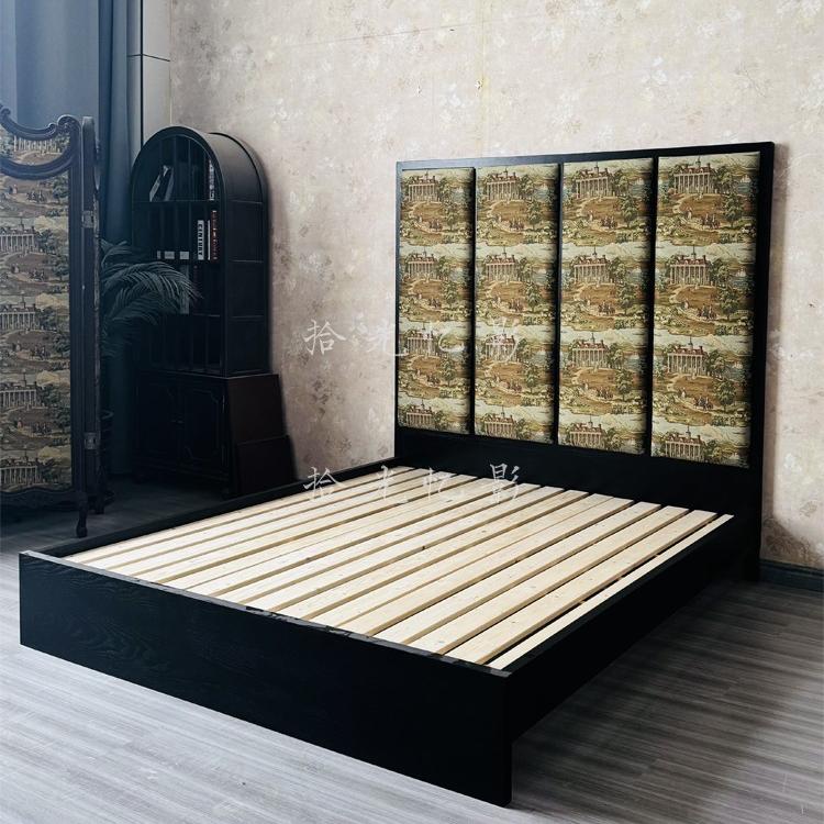 缀之林美式描金抽屉储物卧室高端