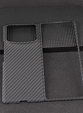 适用小米mixfold4手机壳碳纤维小米Mixfold3折叠屏米MIXFOLD2凯夫拉防摔全包镜头5g轻奢商务防滑超薄高档男潮