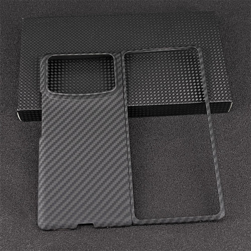 适用小米mixfold4手机壳碳纤维小米Mixfold3折叠屏米MIXFOLD2凯夫拉防摔全包镜头5g轻奢商务防滑超薄高档男潮