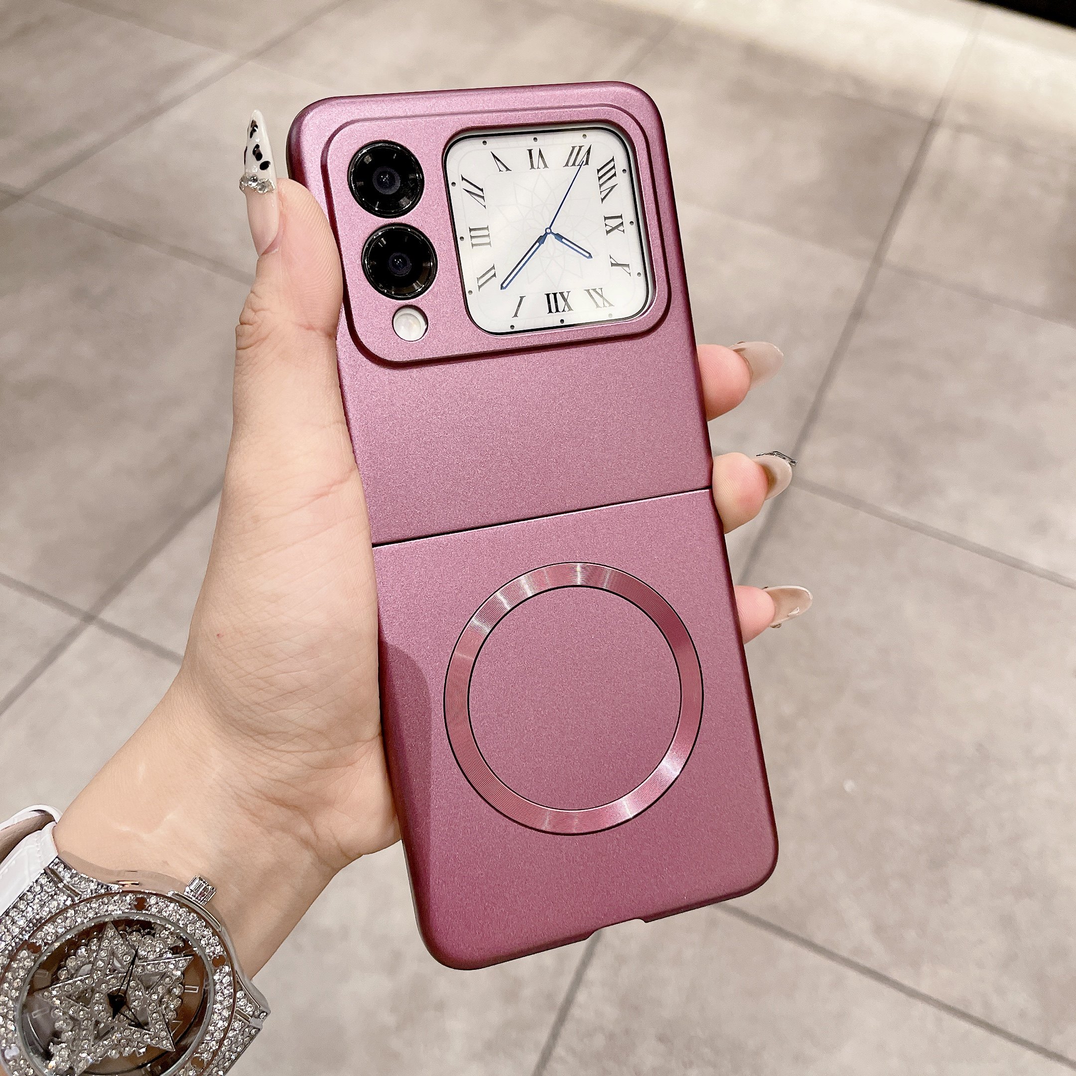 适用华为novaflip手机壳nova flip新款磁吸充电折叠屏保护套镜头全包防摔超薄高级感男士网红女款简约外壳