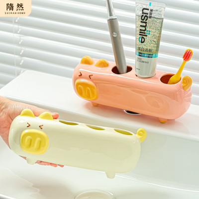 【小红书推荐】原创猪猪牙刷架