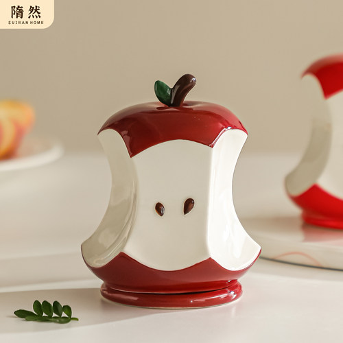 【小红书推荐】原创苹果牙签罐