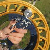 折叠加长摇臂 合金轮盘 大万向钓鱼 高档风筝线轮 钓鱼车盘轮新款