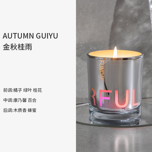 无烟香薰蜡烛高级小众都市家居情人节节日伴手礼生日礼物香薰