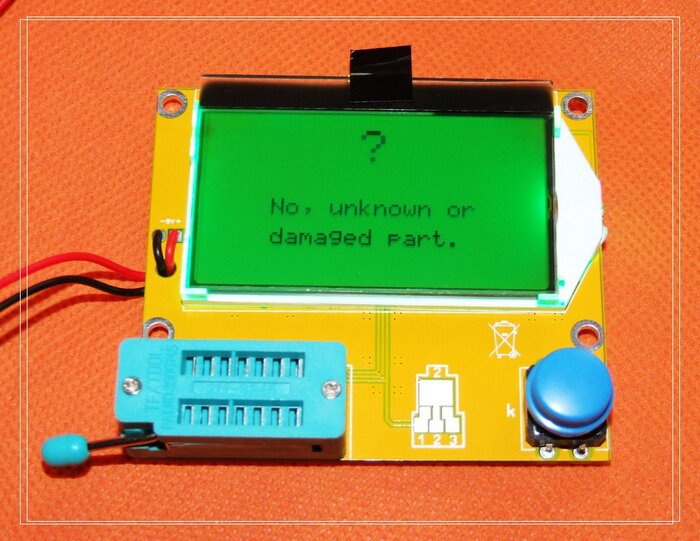 可控硅lcr-t4电容esr 图形化 晶体管测试仪 电阻