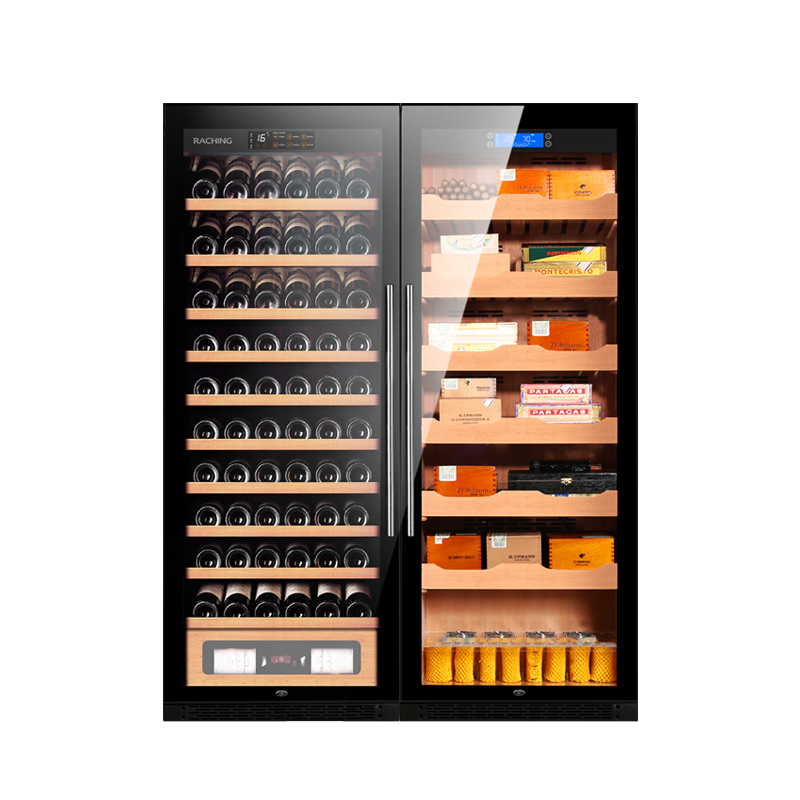 雪茄红酒组合柜，恒温恒湿储存柜
