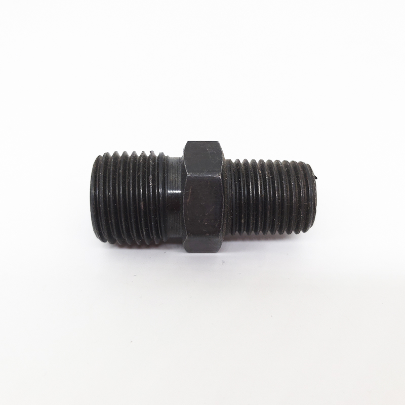 大小风炮钢丝管对丝接头双喇叭口双斜口橡胶软P管快速接头气管气