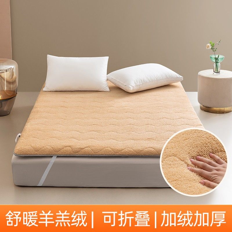 加厚羊羔绒床垫软垫家用床褥子保暖冬季学生宿舍单人租房专用垫被,特色手工艺,其他特色工艺品,淘宝优惠券,粉丝福利购,淘宝优惠卷