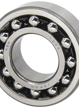 进口NSK密封调心球轴承1200 1201 1202 1203 1204  K RS 双排滚珠