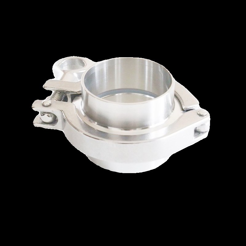 201卡箍套装卫生级快装接头不锈钢精铸抱P箍卡盘卡扣端头接头