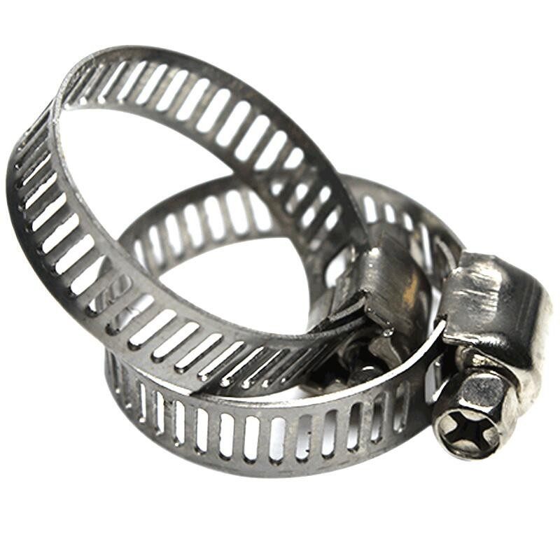 不锈钢喉箍 抱卡软管锁箍扎紧煤气管油烟机管固定活动卡扣  8-200